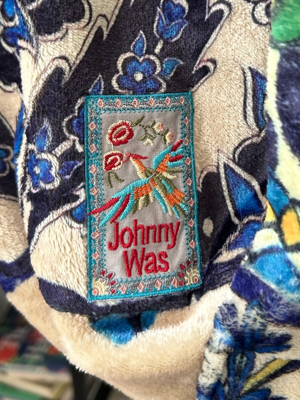 Johnny Was Laurel Canyon Plush Sling Bag - Picture 3 of 7